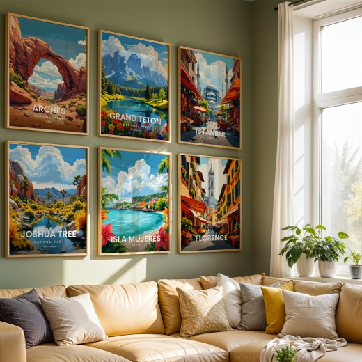 Isla Mujeres Travel Print - Vintage Travel Art Poster 7