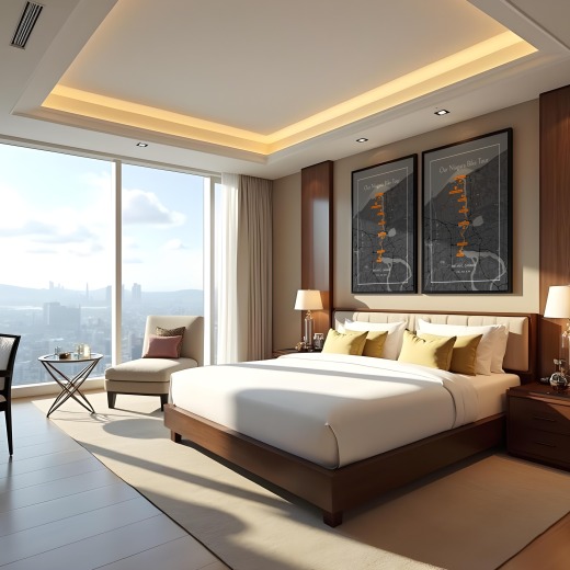 Our Niagara Falls Bicycle Ride Poster - Route Map 8